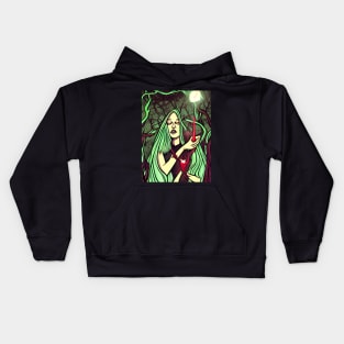 Darkly Mythic: Unleash Your Alternative Style in the Realm of Fantasy and Horror Kids Hoodie